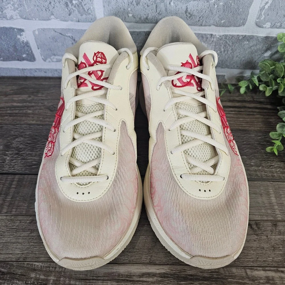Nike Giannis Freak 6 Roses Shoes Men Size 9 Coconut Milk‎ Pink FV1295 100